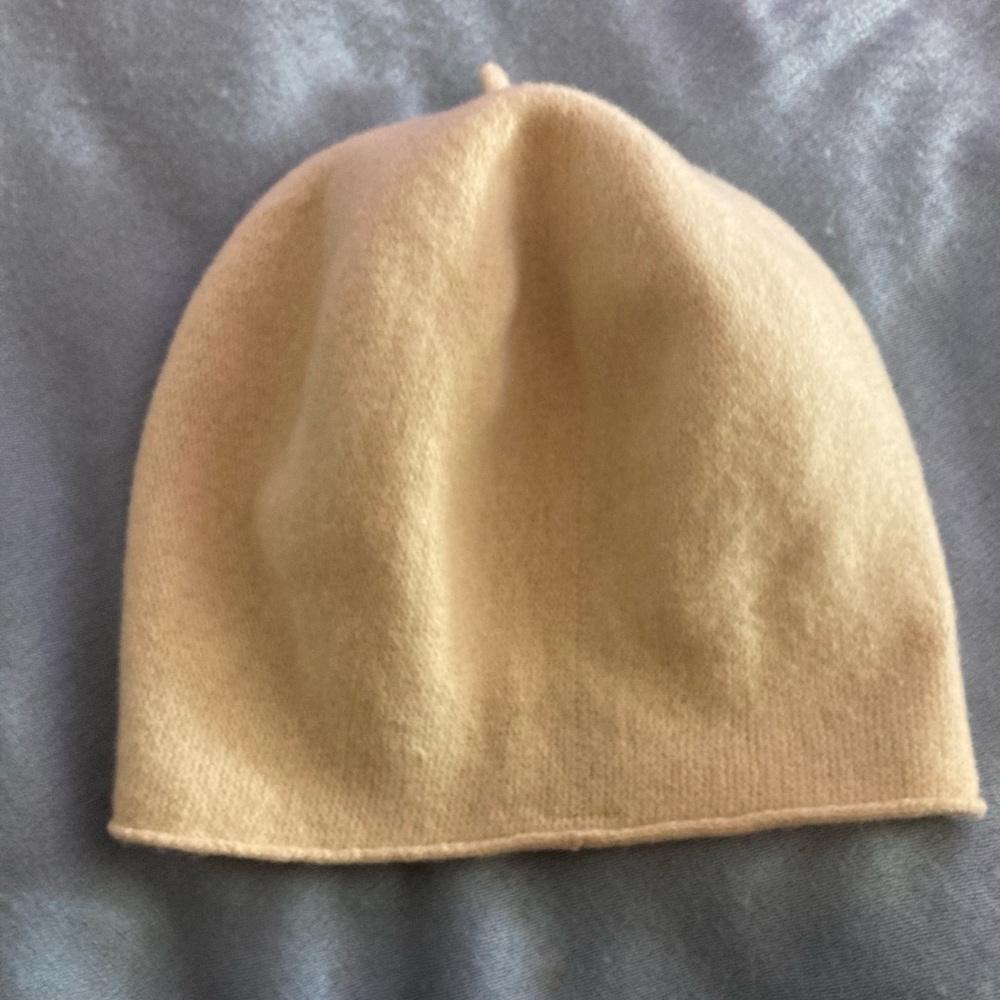 GOORIN BROS - Cream Wool Toque/Beanie - One Size - 100% Wool